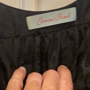 Geren ford silk long maxi dress